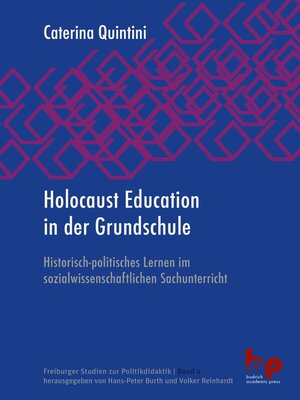 cover image of Holocaust Education in der Grundschule